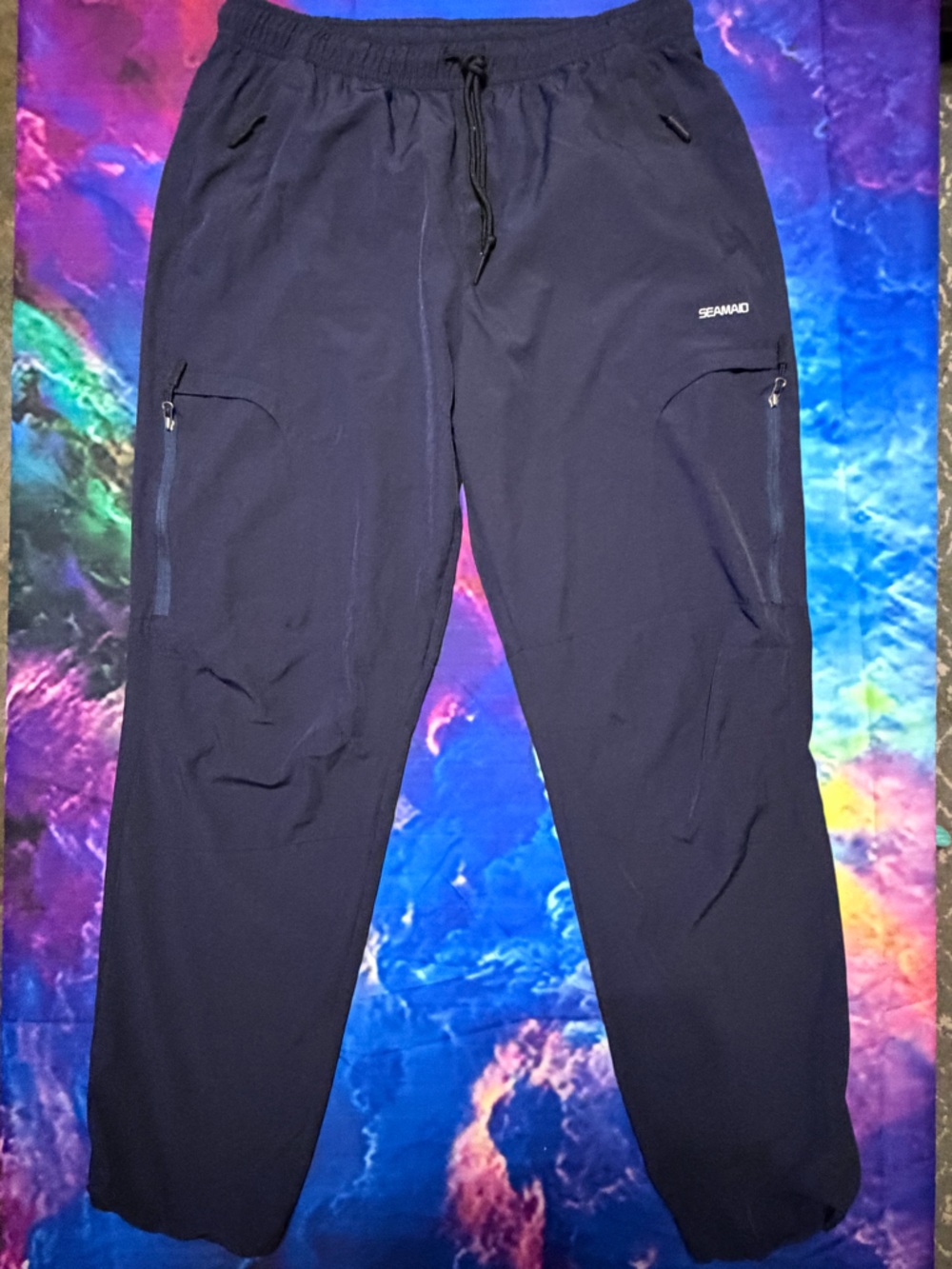 Seaman’s Women’s Hiking Hybrid Pants with Zip Cargo Pockets